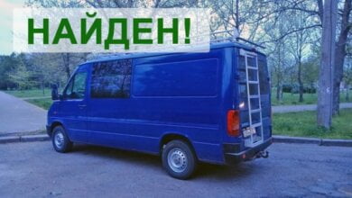 Нашелся угнанный в Николаеве коммерческий микроавтобус - с него сорвали рекламу и бросили | Корабелов.ИНФО