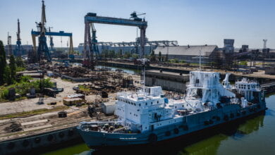 "Океан" спустил на воду отремонтированное судно, работа на предприятии кипит | Корабелов.ИНФО image 3