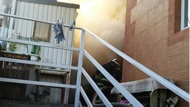 В Корабельном районе горела хозпостройка — пожарные предотвратили взрыв | Корабелов.ИНФО