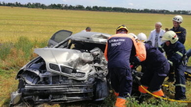 В Витовском районе «Ланос» врезался в зерновоз: пострадали три человека, в том числе ребенок | Корабелов.ИНФО image 3