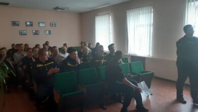 "Пишаємось вашою мужністю": рятівників Корабельного району привітали з професійним святом | Корабелов.ИНФО