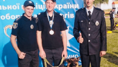 Николаевский кинолог и пёс Барон, отыскавший в лесу пропавшую девочку, стали третьими на всеукраинском чемпионате НПУ | Корабелов.ИНФО
