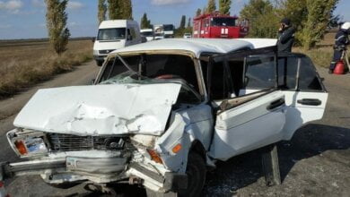 Под Николаевом столкнулись три автомобиля — пострадал 25-летний водитель "Жигулей" | Корабелов.ИНФО image 2
