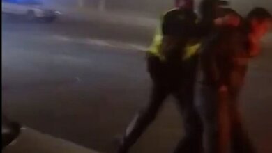 Таксиста за оскорбление патрульных в Корабельном районе повалили на землю (Видео) | Корабелов.ИНФО