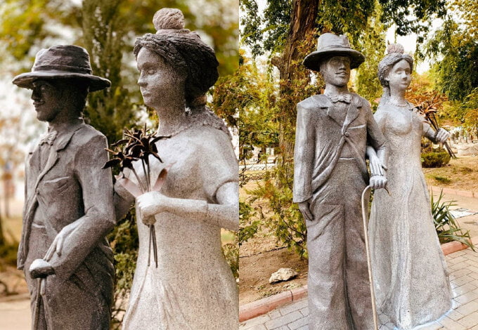 В Николаеве появилась новая скульптура «Жених и невеста» | Корабелов.ИНФО