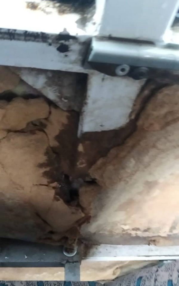 "убитый" салон маршрутки