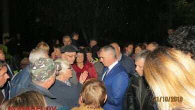 встреча с Сенкевичем у школы №47