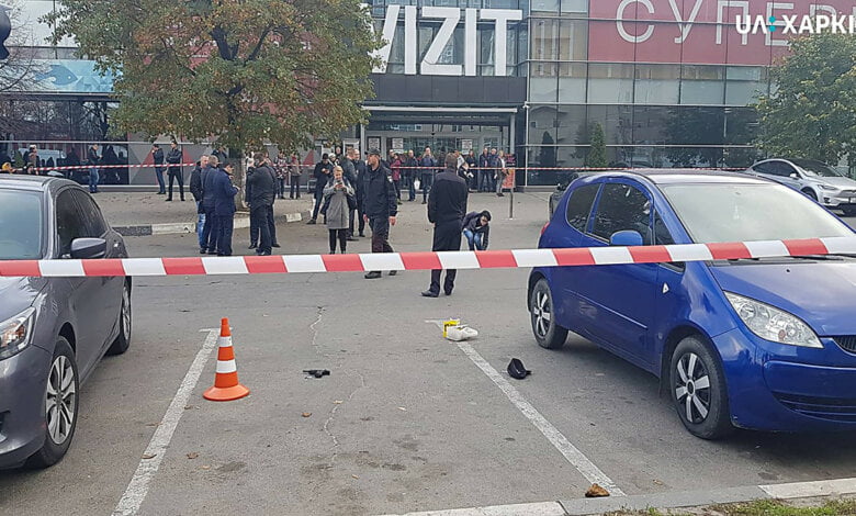Видео бандитских "разборок" в Харькове: один человек застрелен, второй подорвал себя на гранате | Корабелов.ИНФО
