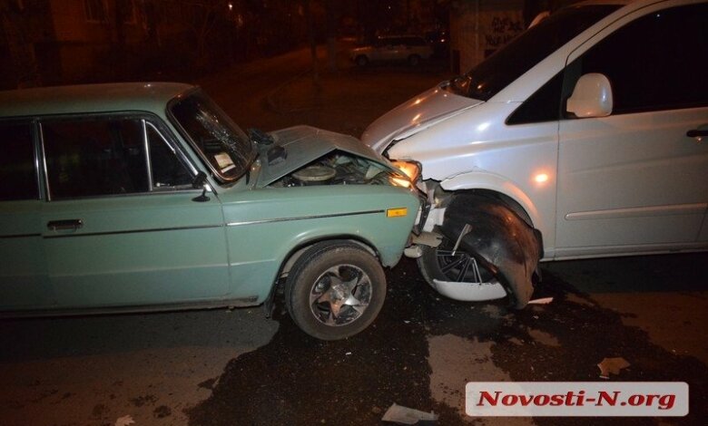 В Корабельном районе пьяный водитель на «Мерседесе» врезался в «Жигули» - два человека оказались в больнице | Корабелов.ИНФО