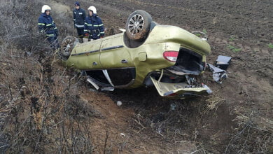 В Витовском районе «Daewoo» слетел с дороги и перевернулся – пострадала пассажирка | Корабелов.ИНФО