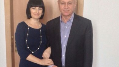 Марина Буштрук и ее муж Александр Чередниченко (фото из соцсети)