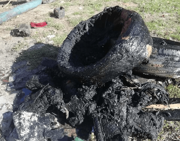 Водоканал показал автомобильные шины, из-за которых закупорилась канализация в Корабельном районе | Корабелов.ИНФО