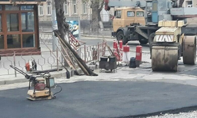 В Николаеве в мороз решили укладывать асфальт | Корабелов.ИНФО image 3