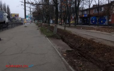 "Чтобы не украли": побеленные до верхушек сосны, прорыв канализации, траншеи вдоль улиц... Один день из жизни Корабельного района (Фото) | Корабелов.ИНФО image 21