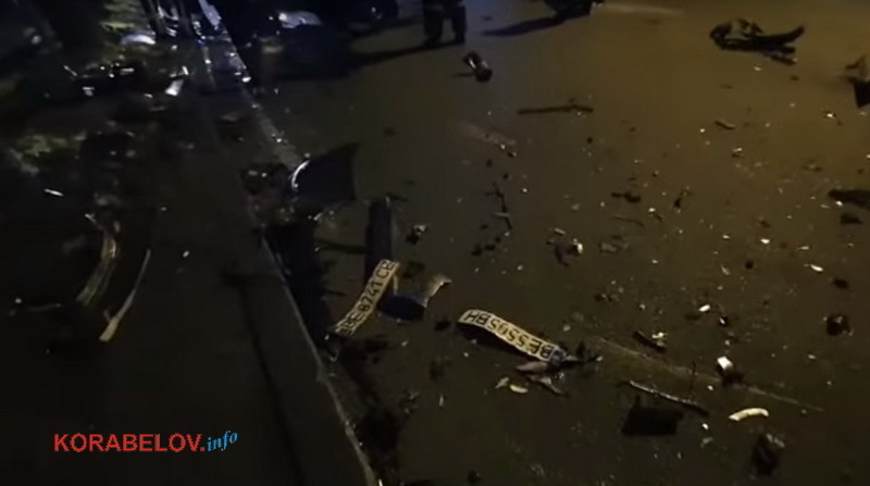 номера авто-учстников ДТП с "Лексусом" и такси