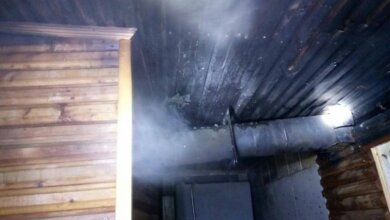 В Балабановке горела баня | Корабелов.ИНФО