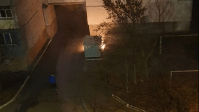 «Пожар происходил в близости от газовой трубы!!!»: возле многоэтажки в Корабельном районе горел строительный мусор | Корабелов.ИНФО