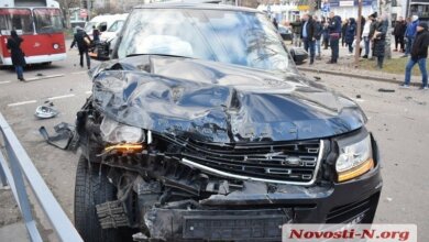 Водитель автомобиля Range Rover, влетевшего в "маршрутку" в Николаеве, задержан | Корабелов.ИНФО