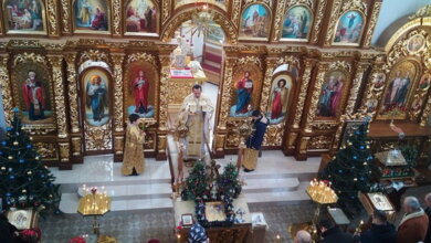 Прикрасили храм Божий: у Корабельному районі освятили фрагменти іконостасу, що прибули до Балабанівки аж із Львівщини | Корабелов.ИНФО image 2