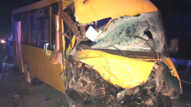 Под Николаевом столкнулись "маршрутка" и "фура" — 10 пострадавших. Видео столкновения | Корабелов.ИНФО