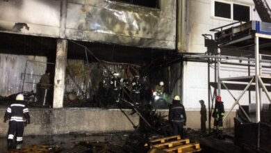 Ночью горел супермаркет в Корабельном районе | Корабелов.ИНФО image 2