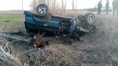 Вблизи села Лиманы перевернулся «Ленд Крузер»: водитель и пассажир - в больнице | Корабелов.ИНФО