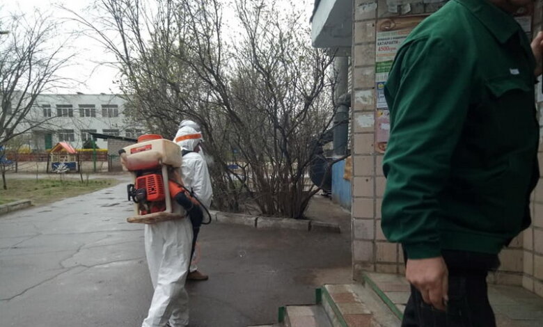 Раствор для дезинфекции в карантин для ОСМД город выдает бесплатно | Корабелов.ИНФО