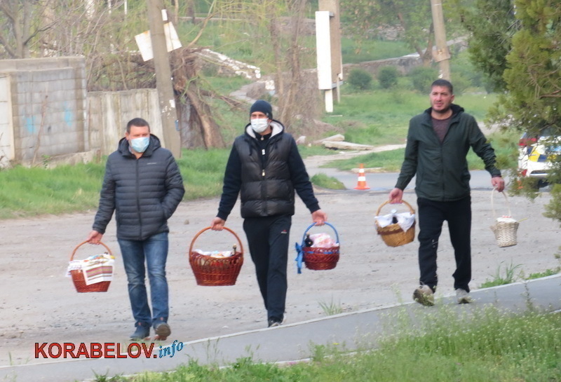 Пасха в карантин (19.04.2020), храм на ул. Торговой