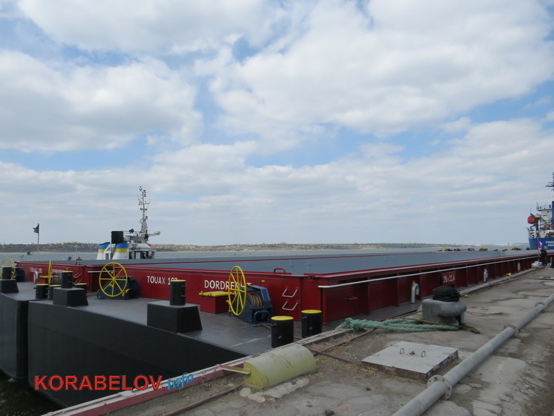 баржи ,построенные на на "Океане"