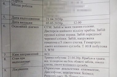 «Где кровь, где моча?!», - николаевец рассказал, как его избивали в Витовском отделении полиции (Видео) | Корабелов.ИНФО image 3
