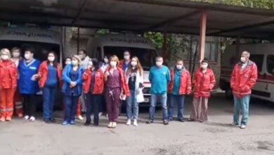 В Николаеве врачи «скорой» протестами требовали выплатить обещанную надбавку (видео) | Корабелов.ИНФО