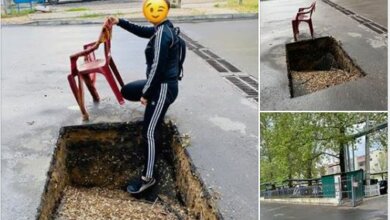 В Корабельном районе жители пожаловались на глубокую яму посреди дороги, оставленную работниками | Корабелов.ИНФО image 1
