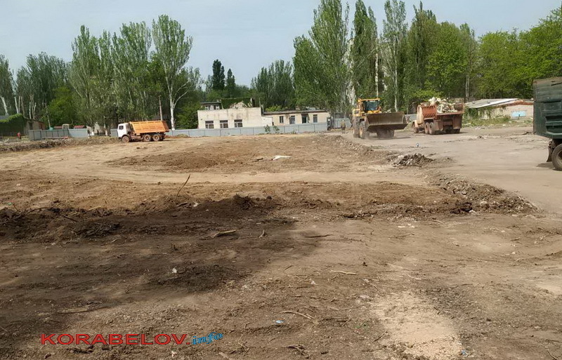 подготовка к строительству новой "инфекционки" в Корабельном районе