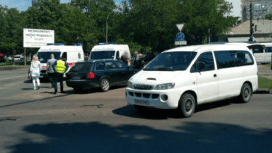 В Николаеве столкнулись микроавтобус и «Ауди»: пострадали трое детей (Видео) | Корабелов.ИНФО