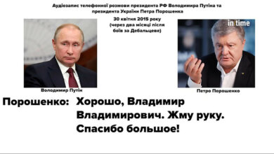 Опубликован разговор Путина и Порошенко 2015 года (аудио) | Корабелов.ИНФО
