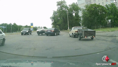 Появилось видео ДТП, в которое попал начальник полиции Николаевской области | Корабелов.ИНФО