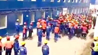 На заводе "Газпрома" вспыхнул бунт рабочих, силовикам пришлось бежать. ВИДЕО | Корабелов.ИНФО