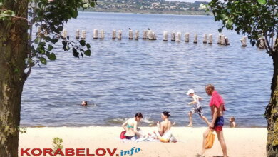 пляж "Чайка" в Корабельном районе