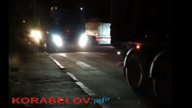 Люди в отчаянии: "фуры" в Корабельном заблокировали и улицы, и проспект (Видео) | Корабелов.ИНФО image 1