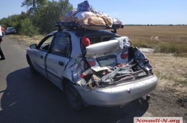 Под Николаевом столкнулись 9 автомобилей — двое пострадавших, в том числе ребенок | Корабелов.ИНФО image 1