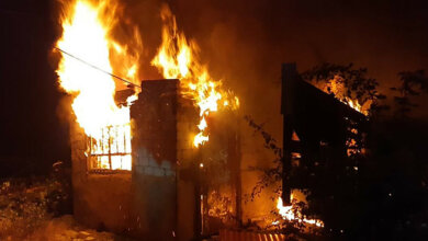 В Корабельном районе ночью горел дом | Корабелов.ИНФО