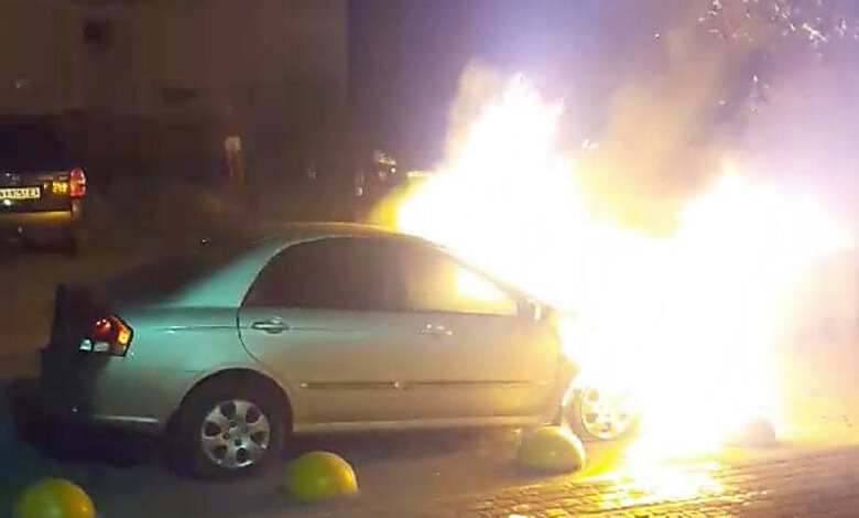 Ночью в Броварах неизвестные подожгли автомобиль программы «Схемы» | Корабелов.ИНФО