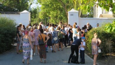 Родители - за забором... Самый необычный День знаний в школах Корабельного (Фото) | Корабелов.ИНФО image 5