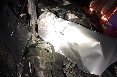 Ночью в Корабельном водитель Tesla влетел в пожарный автомобиль | Корабелов.ИНФО image 4