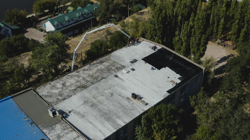 крыши Дворца спорта «Трудовые резервы»