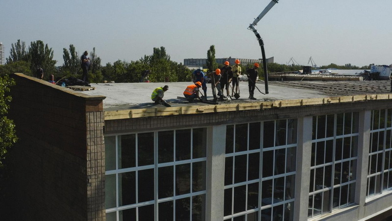 крыши Дворца спорта «Трудовые резервы»