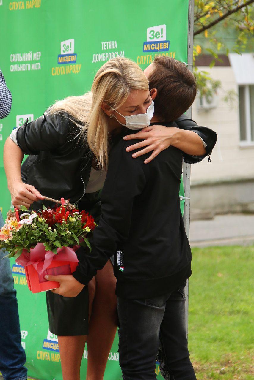 Татьяна Домбровская в свой день рождения провела встречи с жителями Николаева | Корабелов.ИНФО image 2