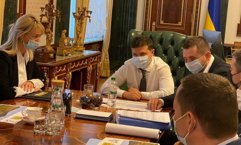 Татьяна Домбровская встретилась с Президентом Украины Владимиром Зеленским | Корабелов.ИНФО image 2