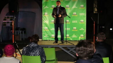 Говорили о наболевшем: Андрей Коваленко и Наталья Подопригора из команды Домбровской провели встречу в Корабельном | Корабелов.ИНФО image 1