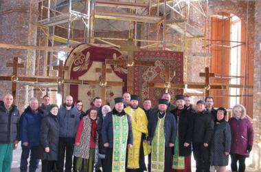 До освячення накупольних хрестів храму долучився голова Корабельного району | Корабелов.ИНФО image 7